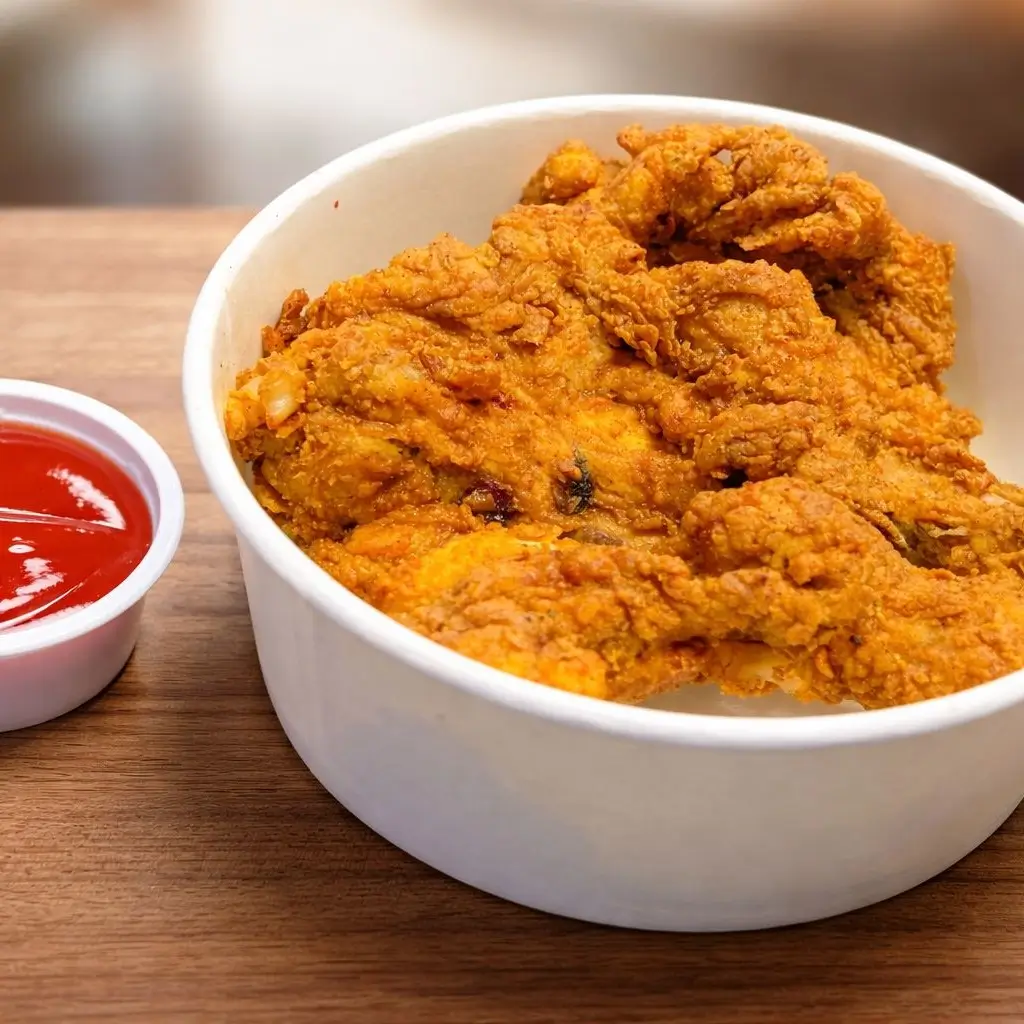 Crispy Ceylon Spiced Fried Chicken