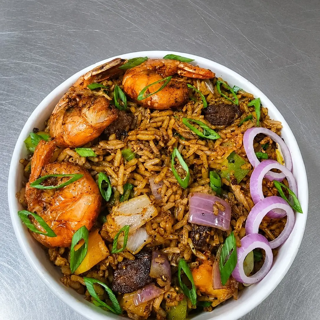 Chicken Koththu String Hoppers
