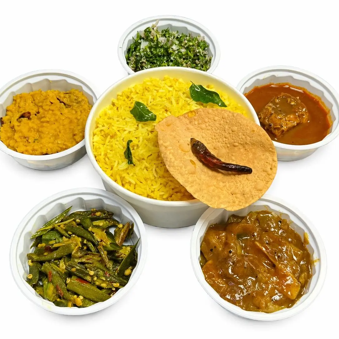Royal Yellow Rice Feast  Veg