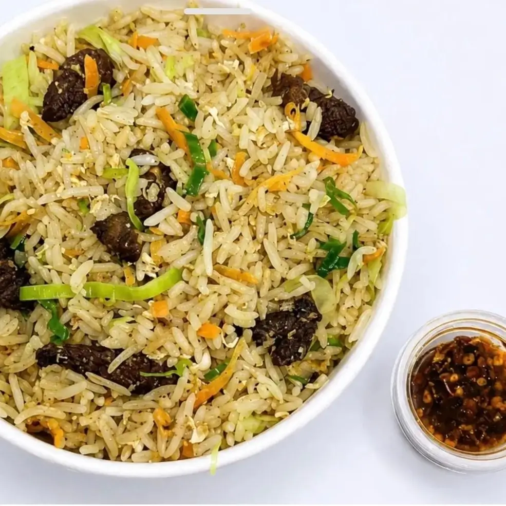 Savory Beef Fried Rice